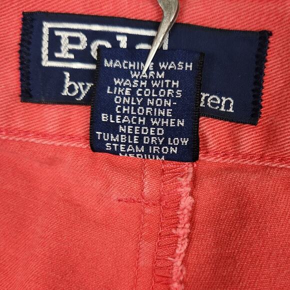 Polo Ralph Lauren Shorts Mens Size 34 Coral color (TINY FLAW)🌼 - Picture 6 of 11